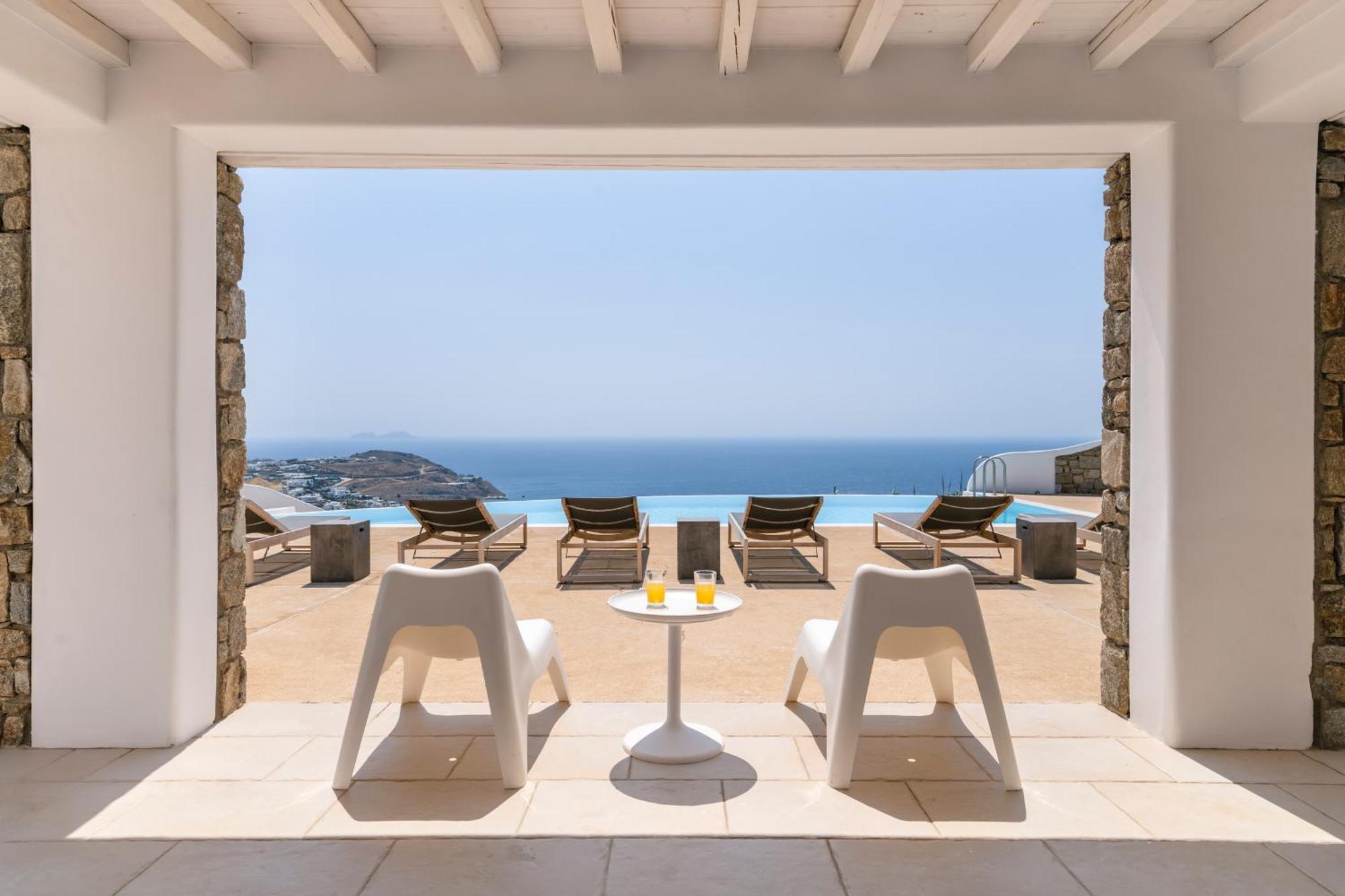 Villa Luxury With Stunning Views Above Kalo Livadi