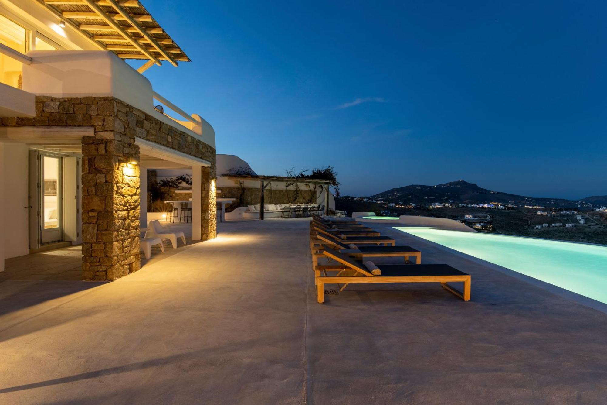 Villa Luxury With Stunning Views Above Kalo Livadi *